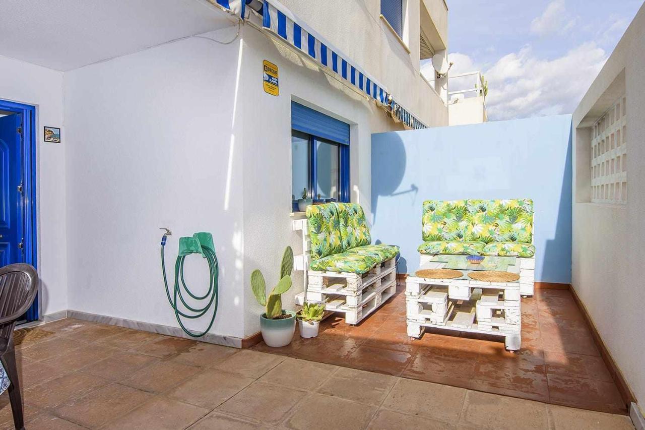 Las Marinicas Primera Linea De La Playa Carboneras Exterior photo
